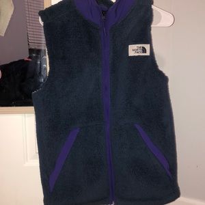 North Face Fuzzy Vest